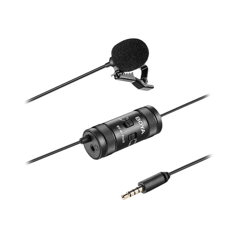 Boya BY-M1 Pro II Lavalier Microphone - ميكروفون